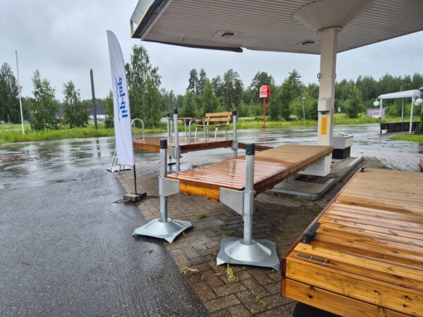Mallilaituri Suorapääty 5m, Kangasniemi (Aallotar)